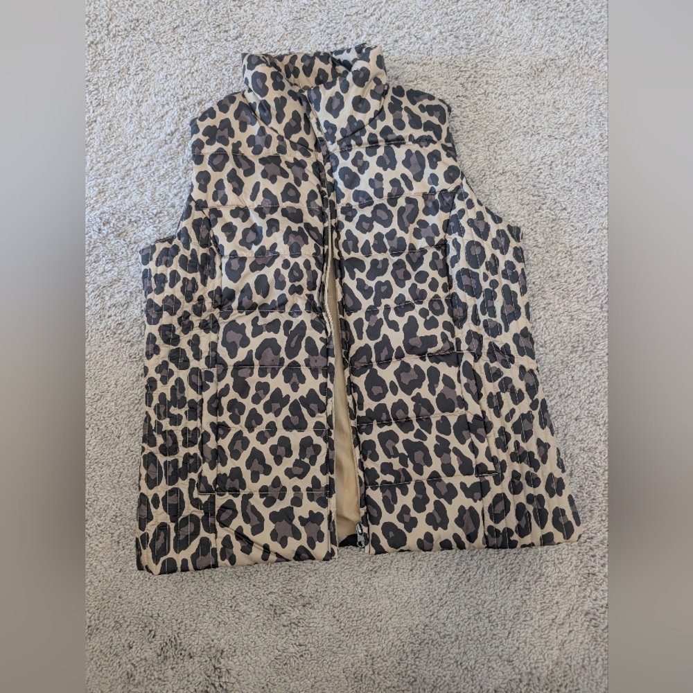 New York & Company Animal Print Vest